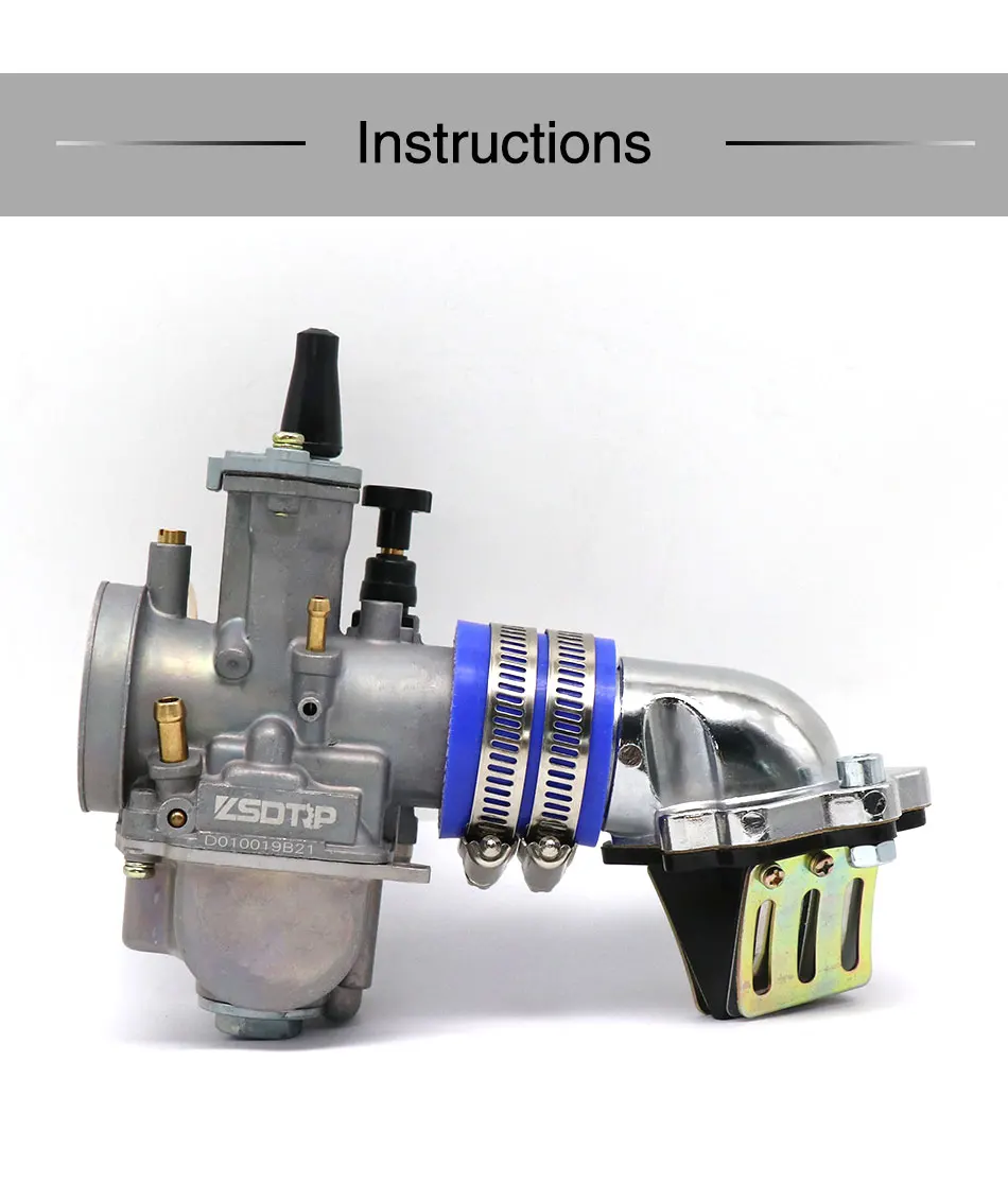 ZS Гоночный мотоцикл Карбюратор Впускной Трубопровод С 35мм Адаптером Карбюратора Интерфейс для JOG50 JOG90.