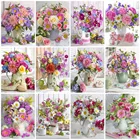 Evershine Алмазная вышивка цветы Алмазная мозаика ромашки картина стразы вышивка крестом наборы Алмазная Живопись Розовый подарок ручной работы