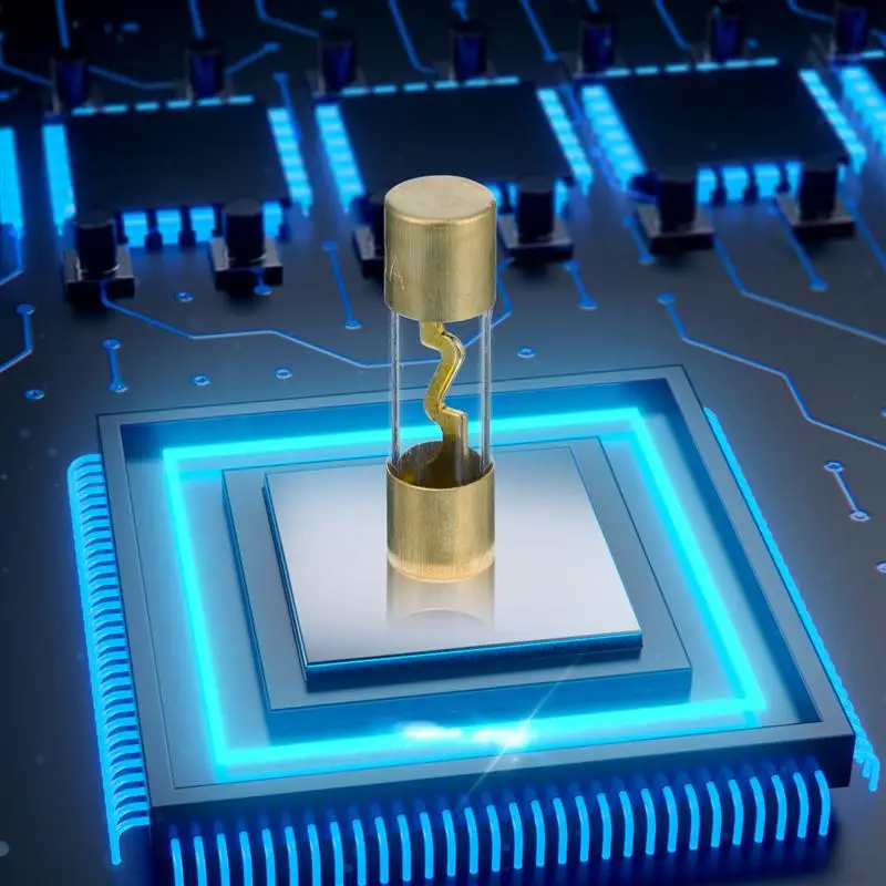 

5 Pcs AGU Fuse for Car Audio Power Safety Protect Glass Tube Radio Amplifier