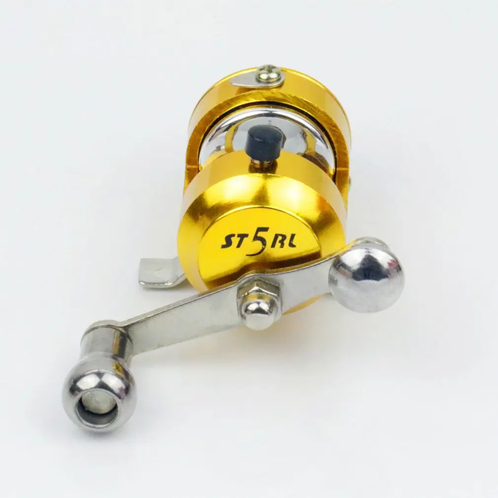 

Mini Size Cast Drum Wheel Full Metal Design Lure Wheel Bait Casting Reel Outdoor Sea Fishing Wheel Supplies