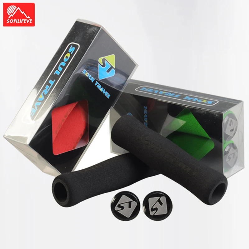 1 пара губчатых рулей для велосипеда Эргономичный горный велосипед BMX шоссейные