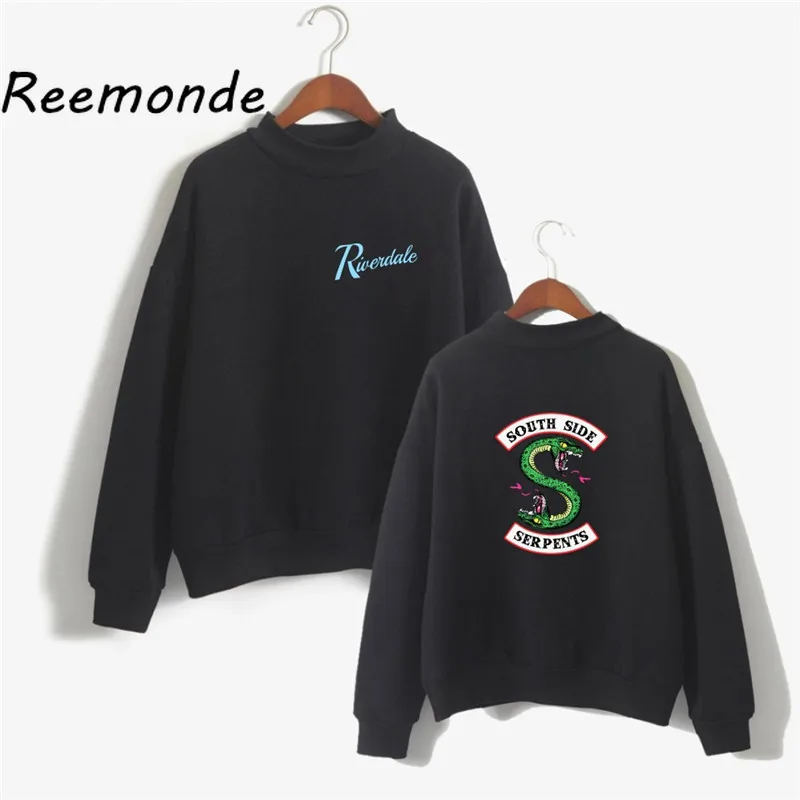 

2020 New South Side Serpents Hoodie Sweatshirt Hip hop Streetwear Women Spring Riverdale Southside Hooded O-neck Pullover Tops
