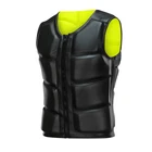 Спасательный жилет на молнии спередикуртка для плавания, серфинга, байдарки, водных видов спорта, каноэ, парусного спорта, спасательный жилет для взрослых и молодежи