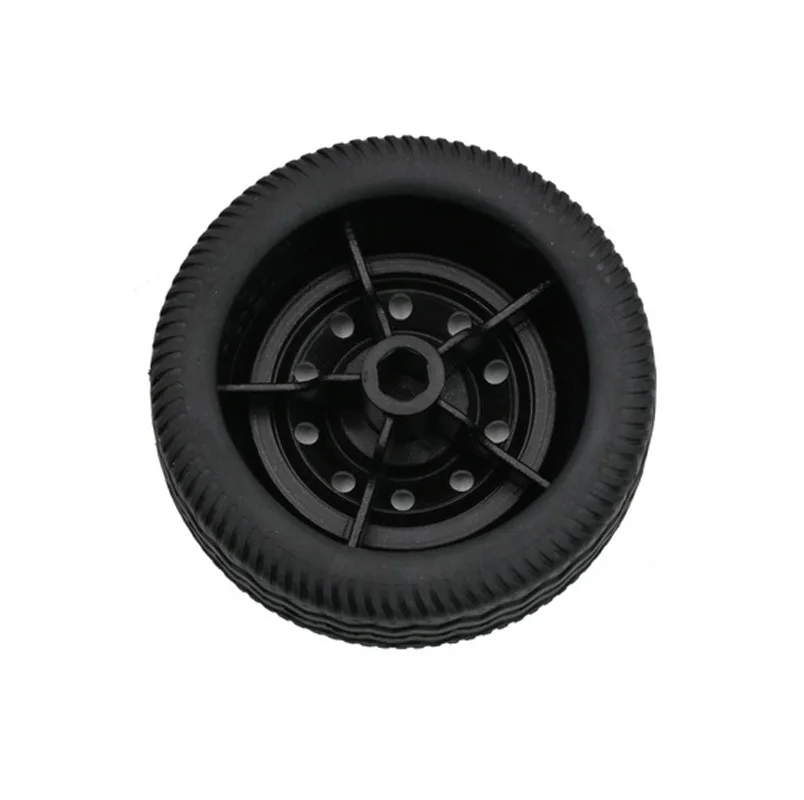 4 шт. Сменные резиновые колеса шины DIY Нескользящие запасные части для 1/10 WPL D12 RC