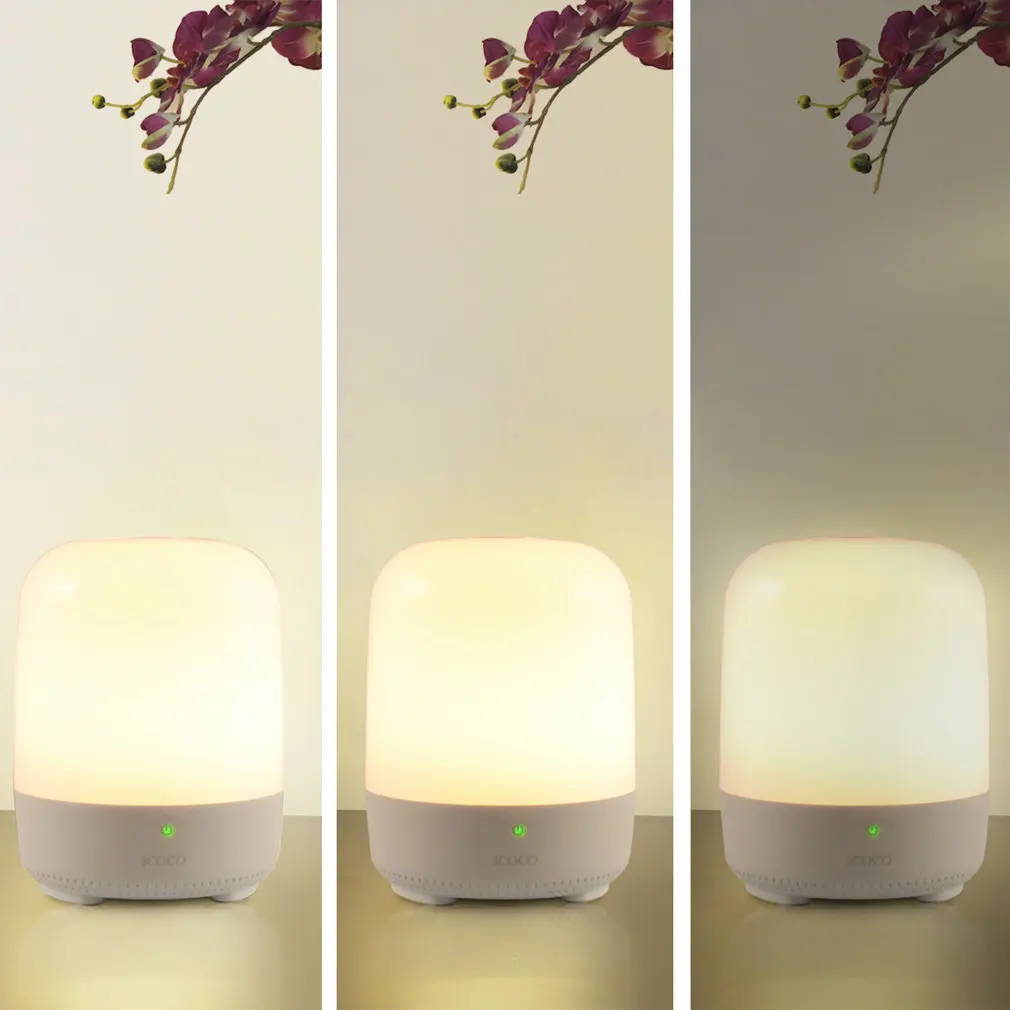 Многофункциональный портативный яркий Перезаряжаемый умный прикроватный