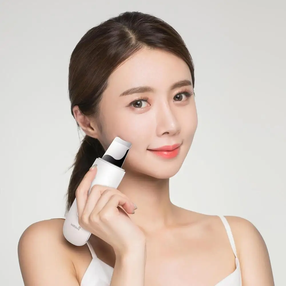 Ультразвуковое устройство Youpin для глубокой очистки лица пилинга уход за кожей