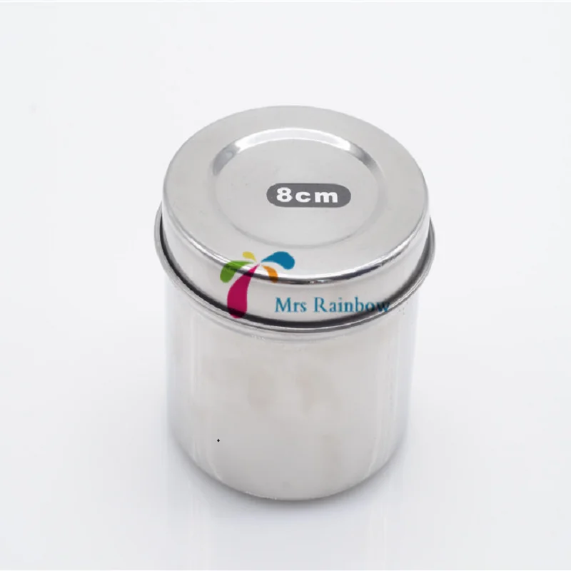 8 см Стоматологическая лаборатория держатель из нержавеющей банки диспенсер