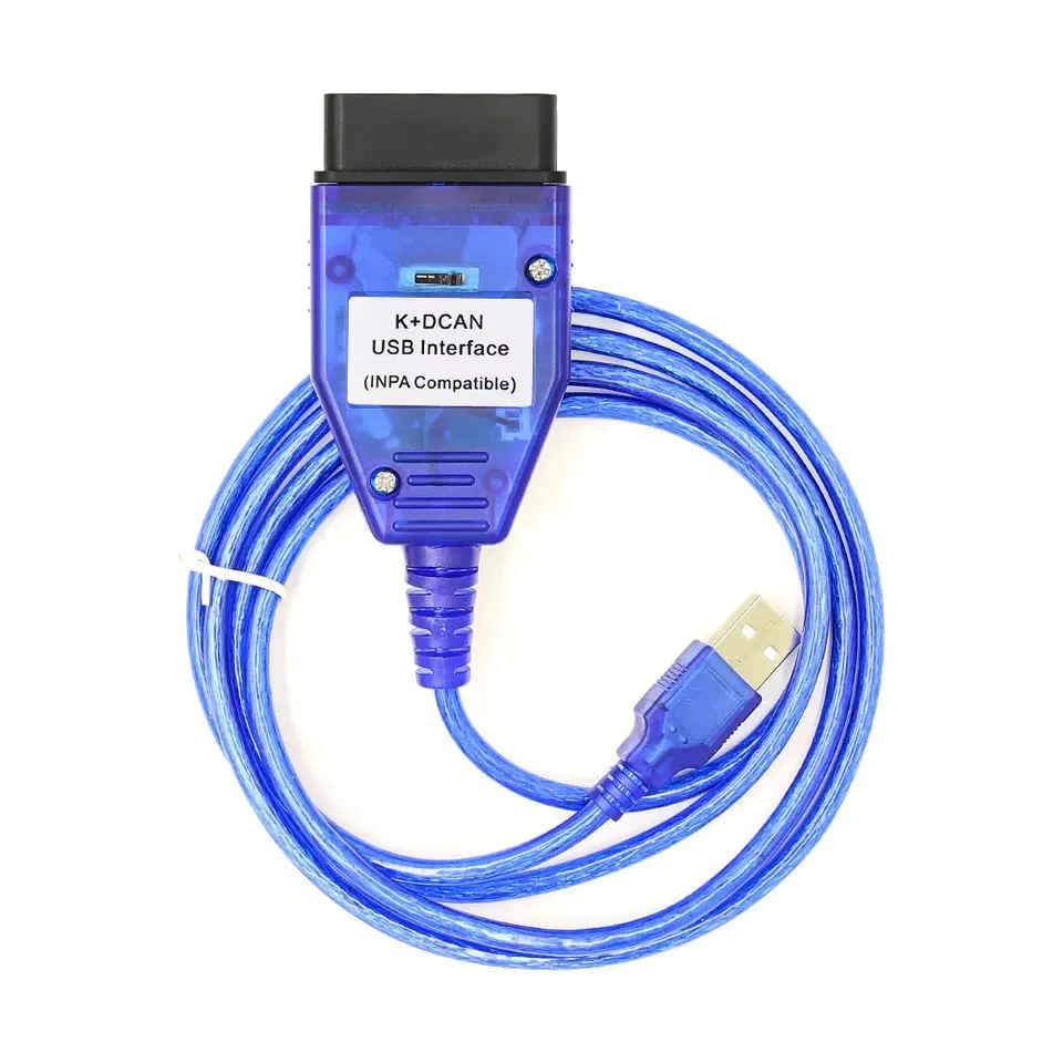 Автомобильный диагностический сканер для INPA K DCAN FTDI FT232RL OBD2 кабель + K-line |