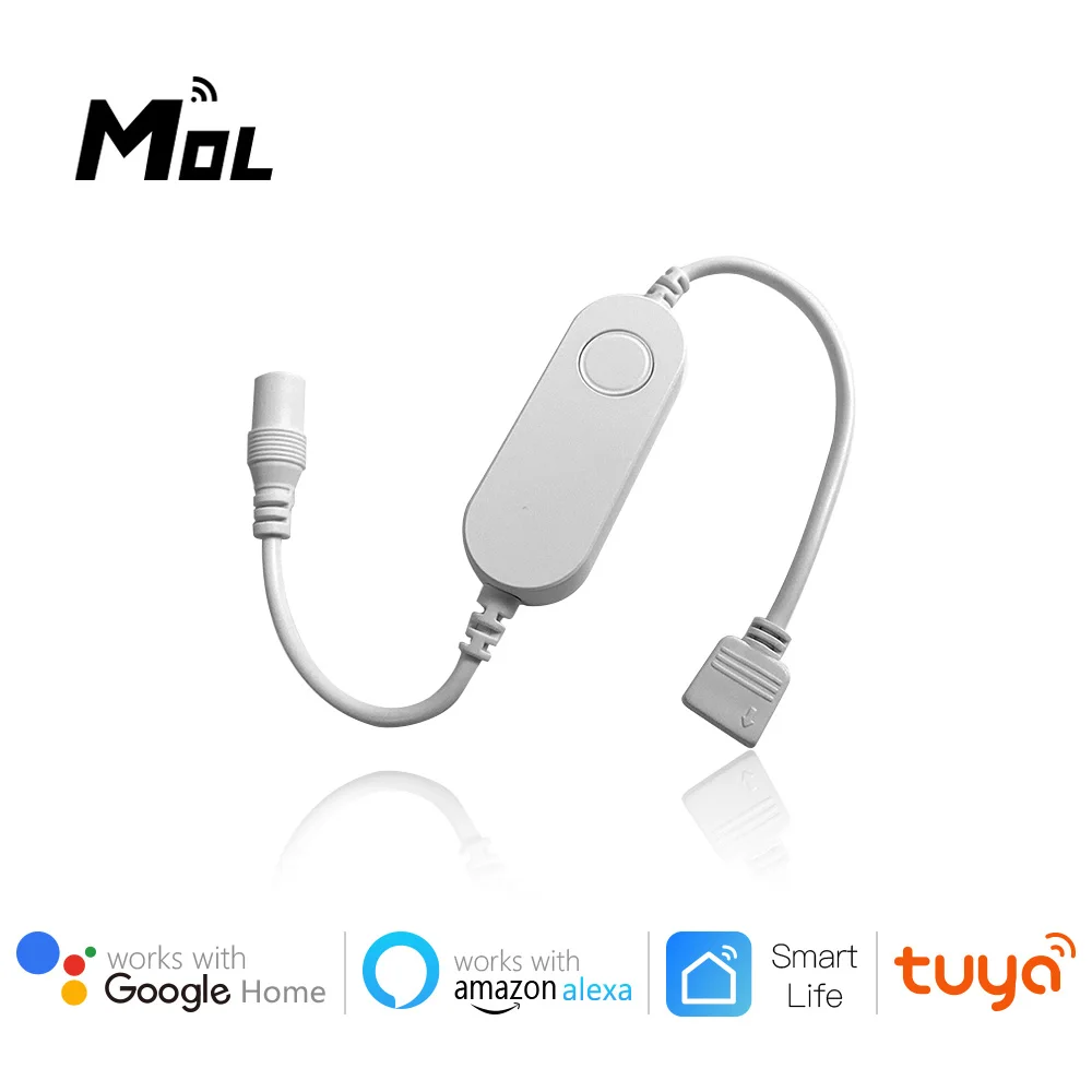 

Светодиодная лента Tuya Smart LED, Wi-Fi, RGB, голосовое управление, работа с Alexa, Google Home