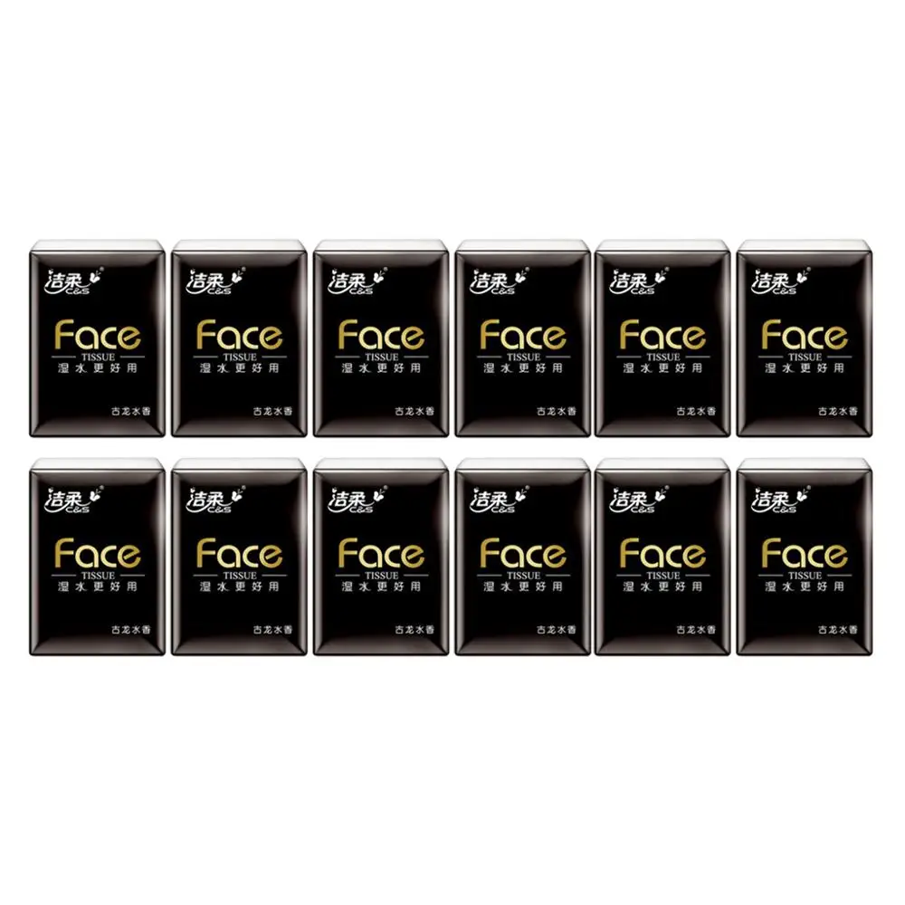 Мягкие ароматизированные салфетки для лица 12 шт. |