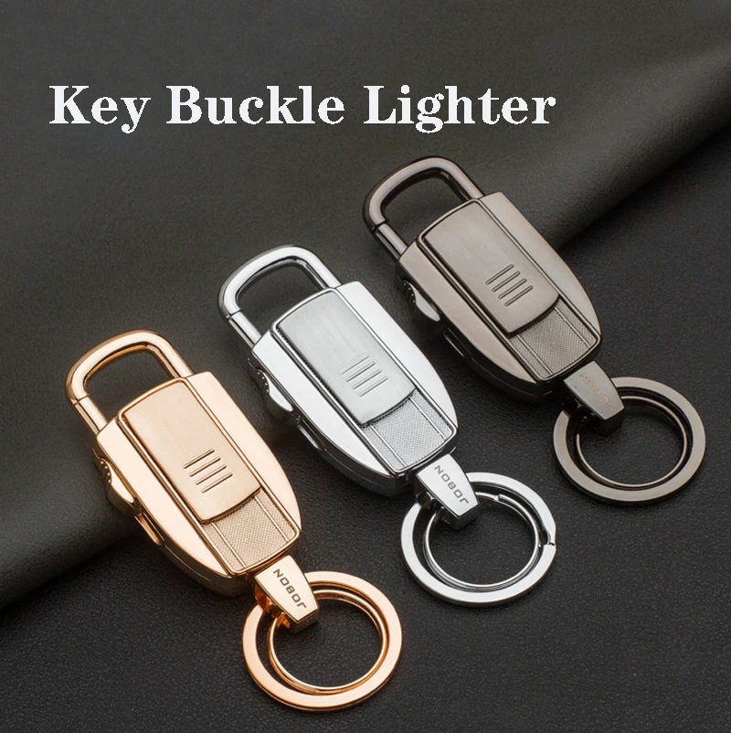 JOBON Брелок Зарядное устройство USB Зажигалка кремниевого типа металлическая