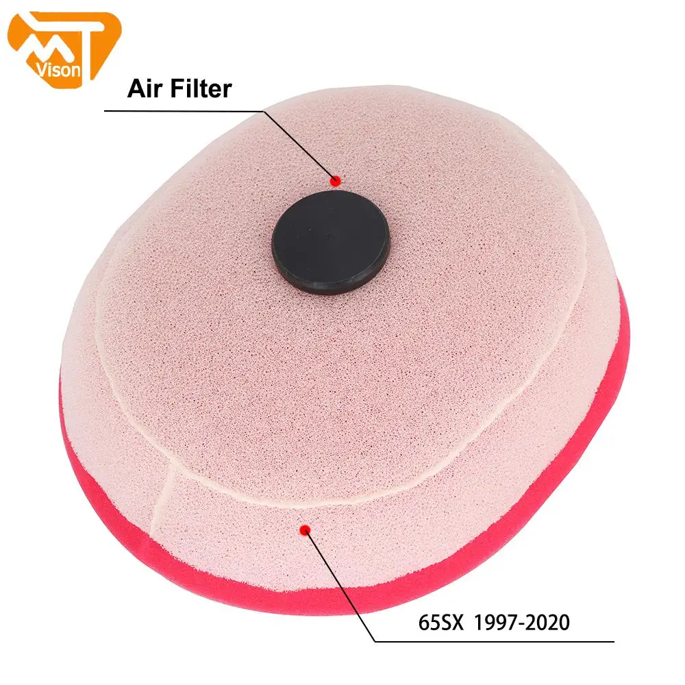 

Motorcycle Double Layer Sponge Foam Air Cleaner Filter For KTM 65SX sx 60 1997-2020 2001 2003 2005 2009 2015 2016 2019 2018