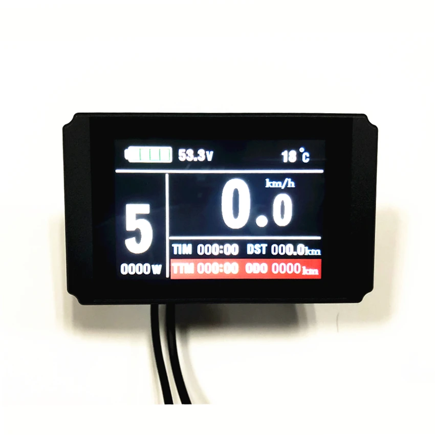 Аксессуары для электровелосипеда K LCD 8H цветной дисплей ЖК электровелосипеда|display