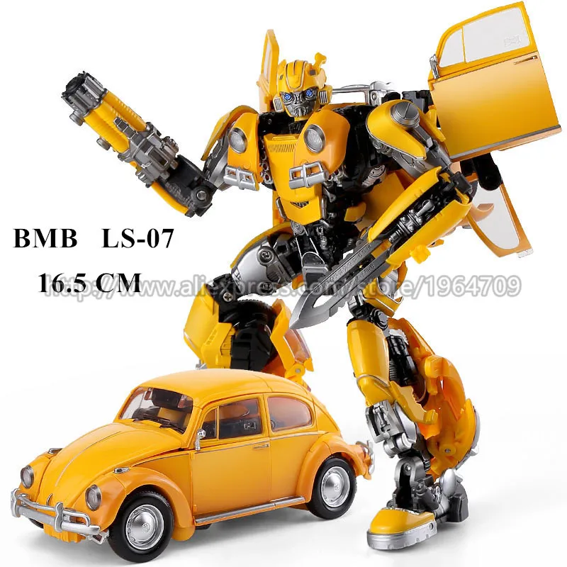 BMB New LS07 16 5 см крутые трансформирующиеся игрушки из фильма желтые роботы