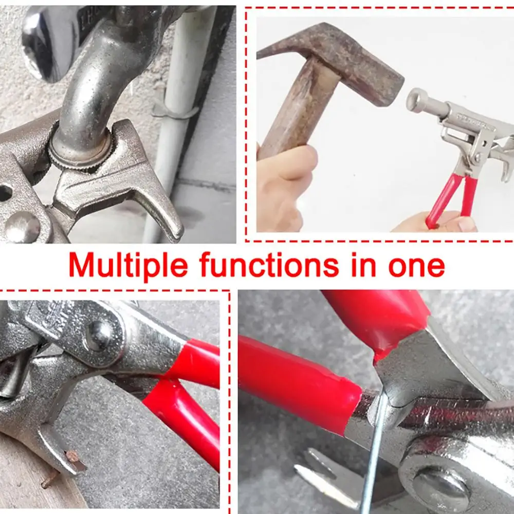 10 в 1 Многофункциональный универсальный молоток отвертка гвоздь пистолет