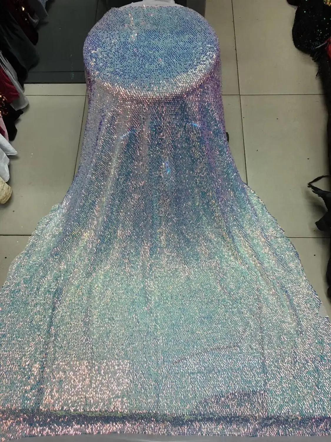 5 ярдов мягкая элегантная африканская французская кружевная ткань ручной работы