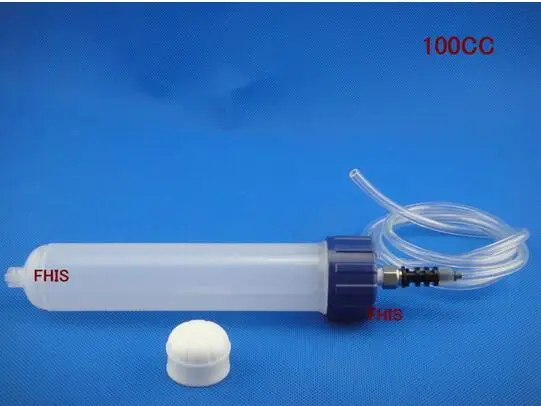 100CC Утолщение взрывозащищенный 100CC/200CC/300CC/500CC спираль Luer замок наконечник шприц-дозатор баррель w адаптер(утолщение - Цвет: 100CC