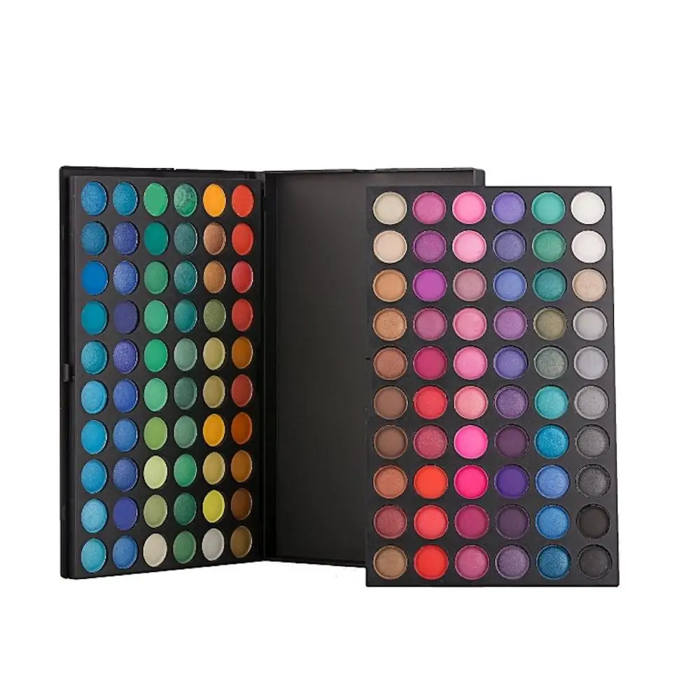 120 цветов Палитра теней для век макияж водостойкие дымчатые матовые мерцающие