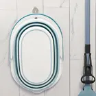 Портативное складное ведро для мытья автомобиля, портативное пластиковое ведро для хранения воды, ведро для хранения, прямоугольное утолщение