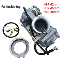 motorcycle carburetor hsr42 hsr45 hsr48 mikuni 4t accelerator pump performance pumper carburetor carb for harley tm42 tm45 tm48