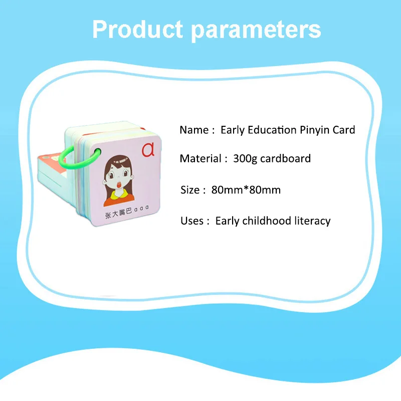 63 шт./компл. карты для изучения китайских иероглифов пиньинь детей младшего