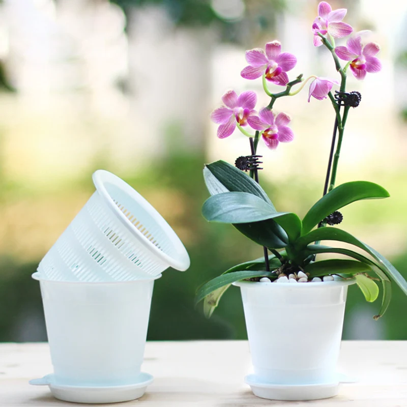 

Hot Flower Pot Breathable Hollow for Gardening Garden Succulent Plant Home Decoration D6