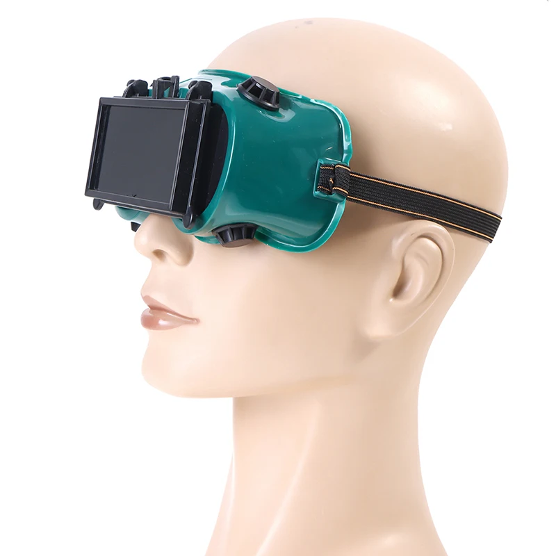 

Portable Welding Goggles With Flip Up Safety Cutting Grinding Glasses