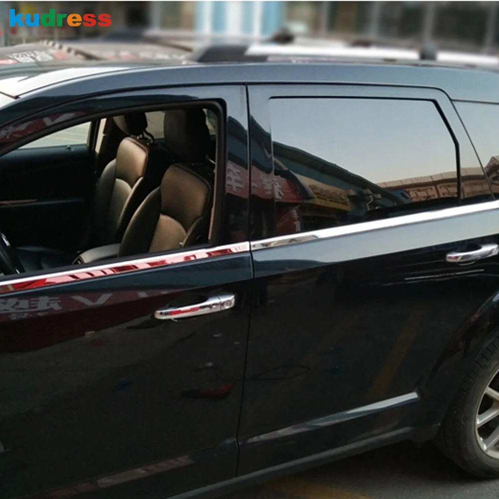Нижняя оконная накладка из нержавеющей стали для Dodge Journey 2009 2010 2011 2012 2013 2014