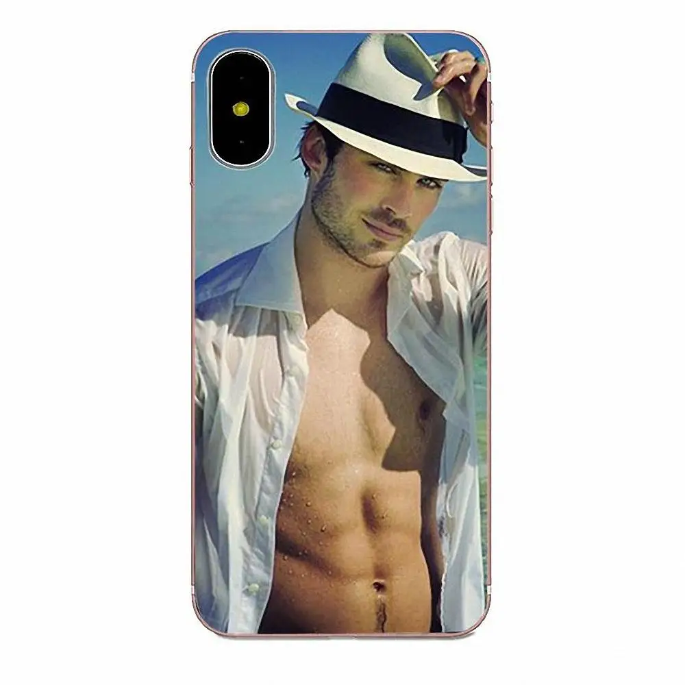 Стильный чехол из ТПУ для Sony Xperia Z Z1 Z2 Z3 + Z4 Compact Z5 Plus M2 M4 XA XA1 XZ Premium Ian Somerhalder 2 Дневники