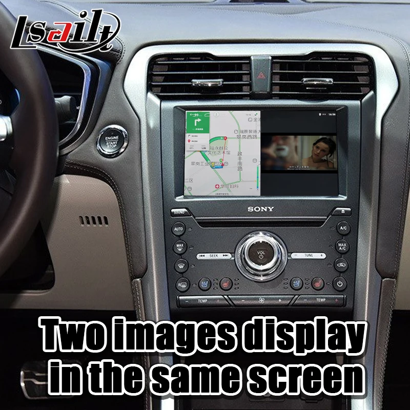 Автомобильный GPS навигатор на Android 9 0 интерфейс carplay для Fusion 2016 20 3G RAM SYNC3 от Lsailt|GPS