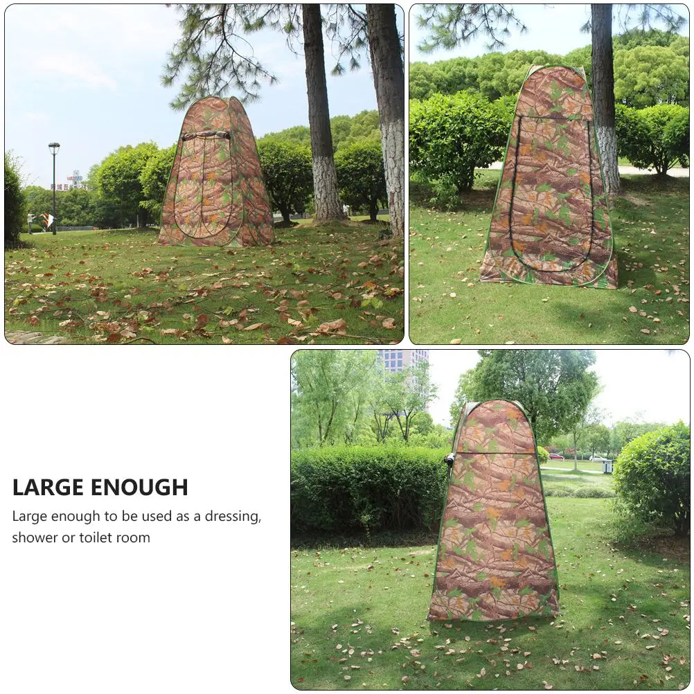 

1Pc Camping Tent Changing Clothes Room Foldable Automatic Tent Camouflage Tent