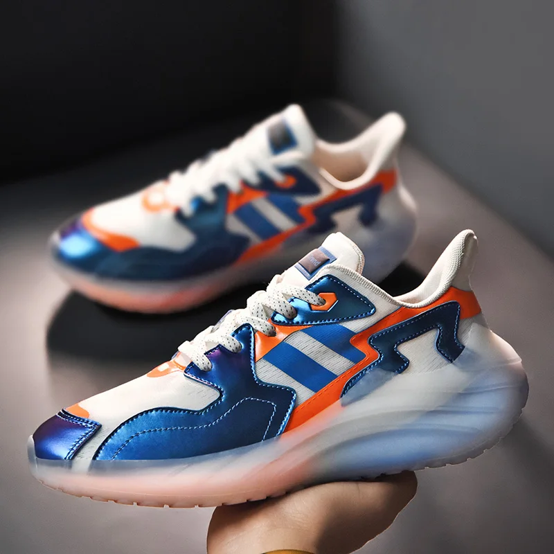 

Plus Size 45 46 Men's Shoes Summer Men Running Shoes Breathable Sport Sneakers Mans Footwear New Design Man Trainers