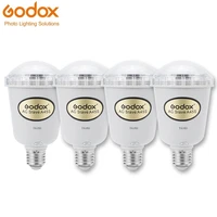godox a45s 4picslot 5600k electronic flashing lights photo studio strobe light ac slave flash bulb for e27