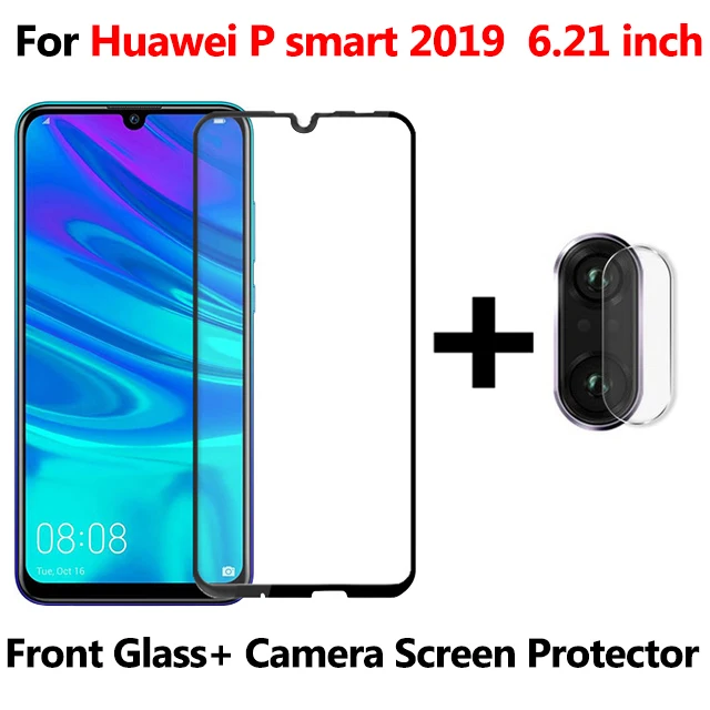2 in 1 Psmart 2019 2 в 1 закаленное стекло для huawei P30 P30 lite P20 pro стекло Psmart Защитная пленка для объектива Стекло для huawei P20 P30 lite - Цвет: 2 in 1 Psmart 2019
