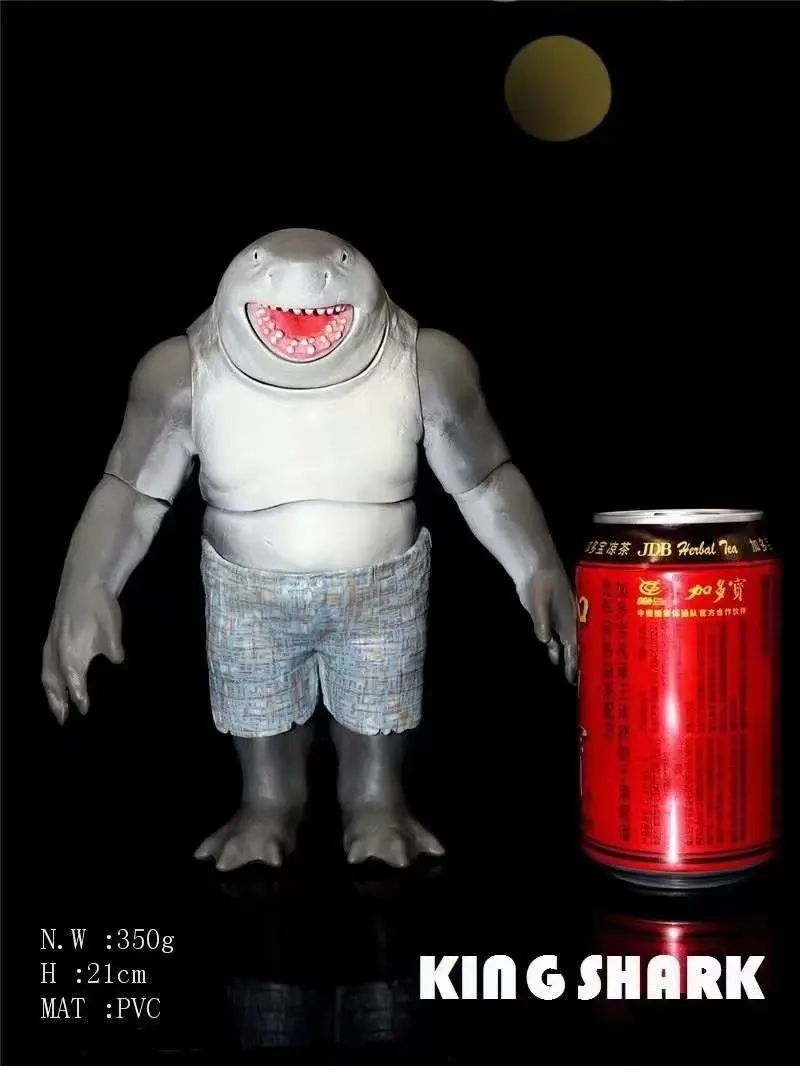 

21cm New Figure King Shark PVC Action Figure King Shark Movable joint collection toy gift