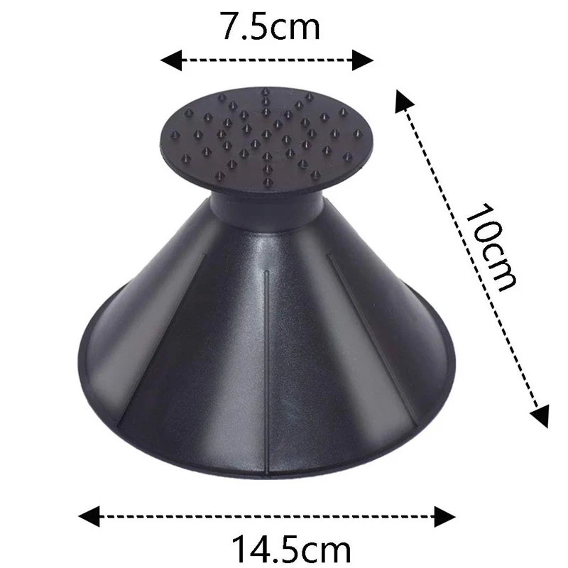 Автомобильный волшебный скребок для очистки стекла и льда в форме воронки