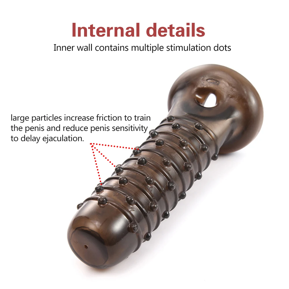 G Point стимулятор в форме пениса для мужчин удлинитель презерватив многоразового