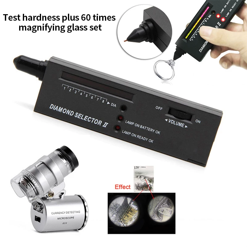 Высокая точность профессиональный ювелирный Тесты er светодиодный драгоценный