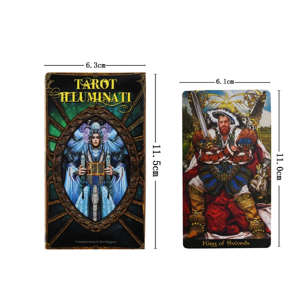 

78pcs Cards Tarot Mucha English Vision Tarot Cards Game Family Holiday Party For Outdoor Board Games Entertainment