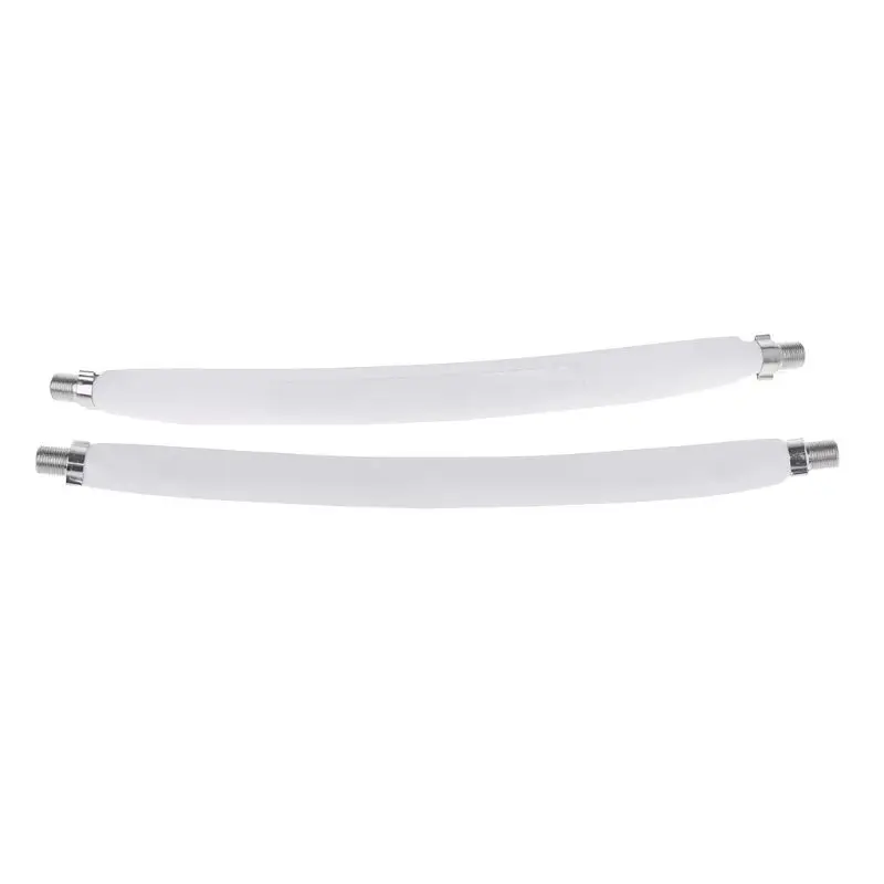 

P82F 2PCS Window Flat F Connector Cable Coax Coaxial RG6 RG-6Door TV Satellite