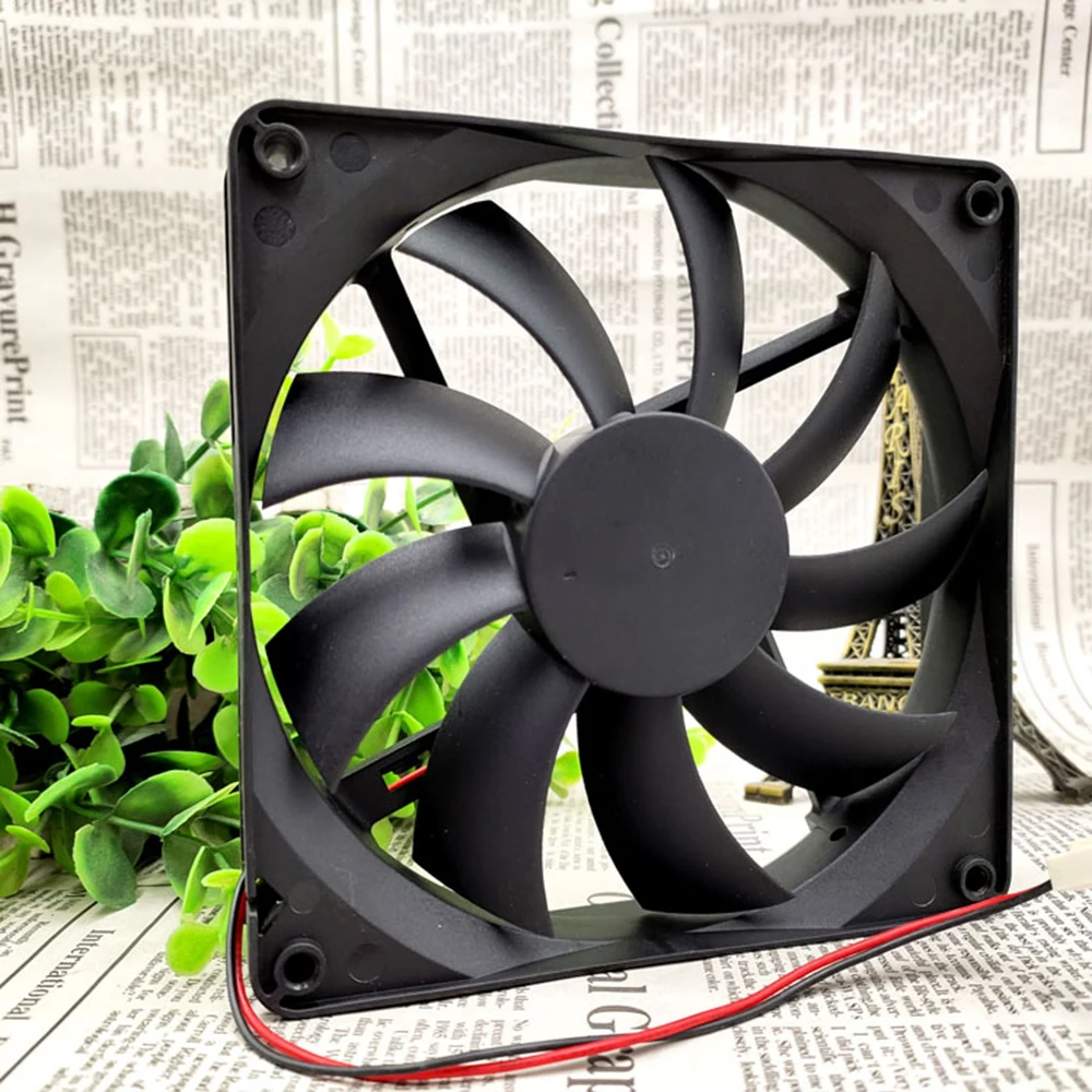 DFS132512H DFB13512H бесшумный 135 Вентилятор охлаждения шасси DC 12 В 3 Вт 2600 а 13525 об/мин 135*25