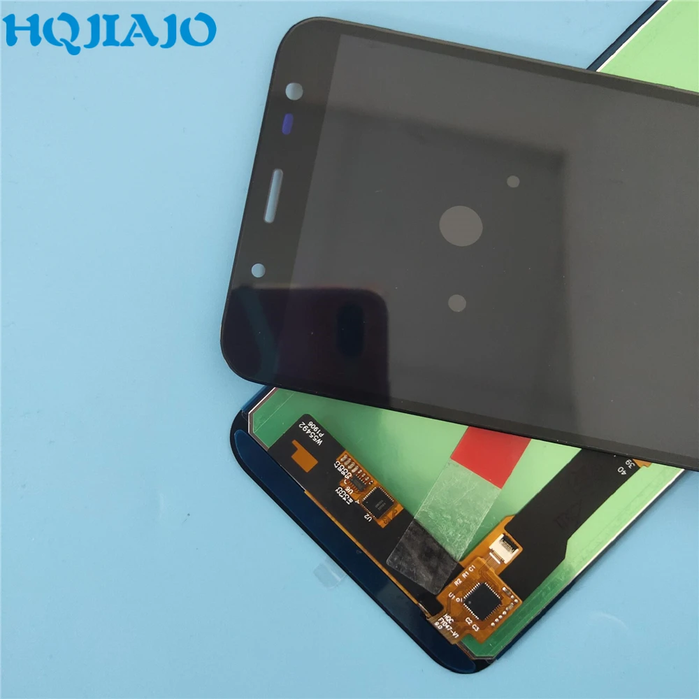 Тест ЖК s экран для samsung J600 J6 Отрегулируйте ЖК-дисплей сенсорный экран дигитайзер в сборе для samsung Galaxy J6 J600F J600G