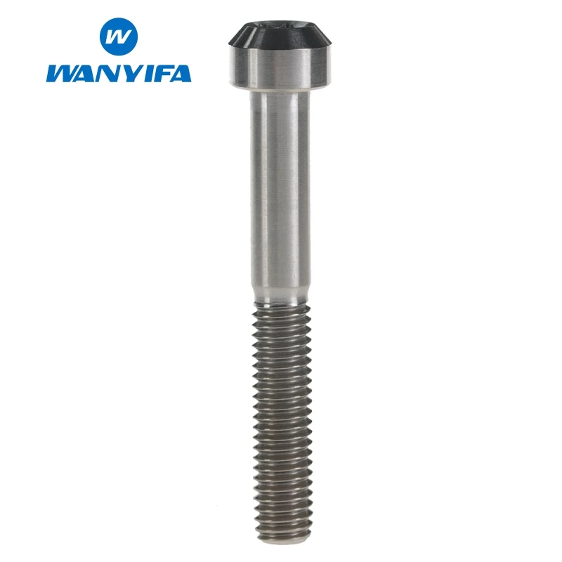 Титановый &quotWanyifa&quot Ti Болт M6x10 15 20 25 30 35 40 50 60 65 70 80 мм с шестигранной головкой винт