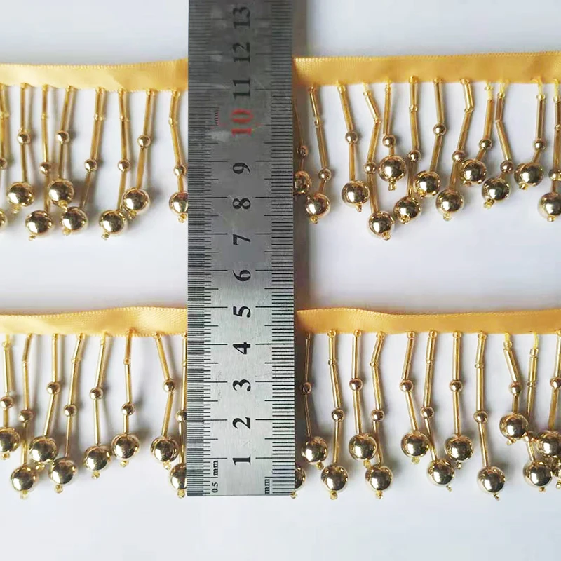 2 ярда декоративные цветные бусины пузыри 5 см кисточки кружевные костюмы