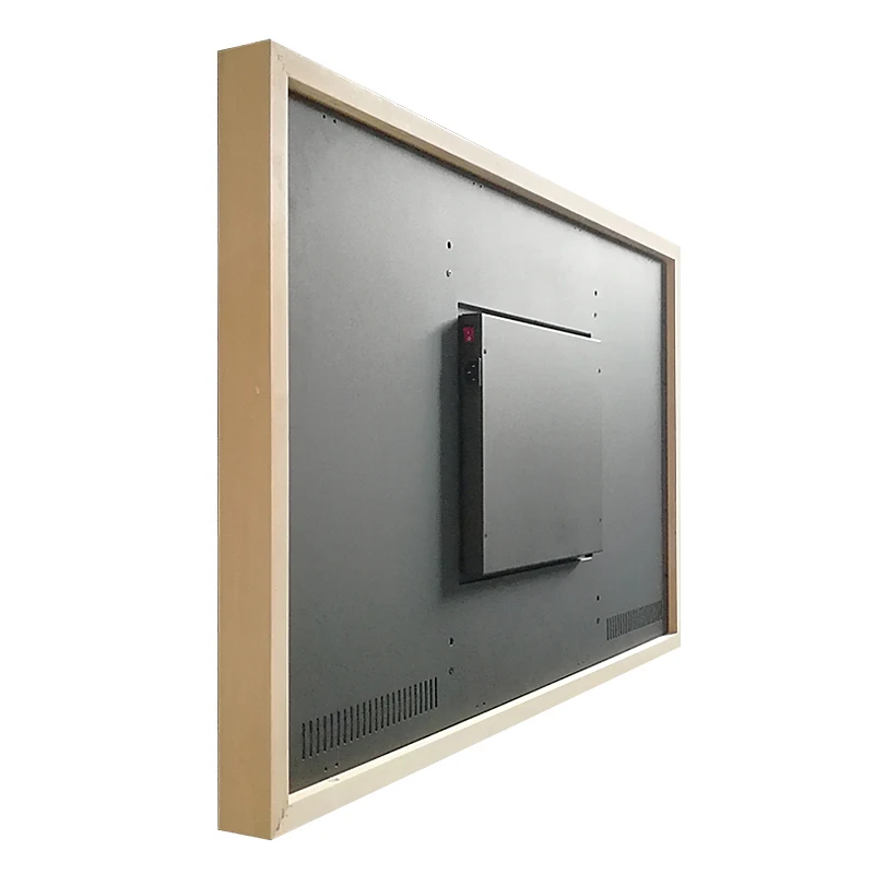 

2019New arrival 21.5 inch LCD Screen wifi digital photo wood frame machine for digital home accessories or advertising