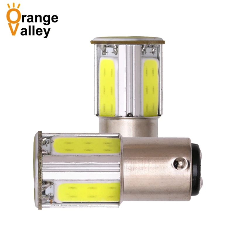 

2PCS High Quality 1156 BA15S 1157 BAY15D 4 COB LED Car Auto Light Source Brake Turn Signal Parking Bulb Lamp DC12V