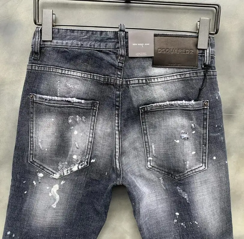 jeans for women classic,Authentic DSQUARED2,Retro,Italian brand ,Women/Men Jeans,locomotive,Jogging jeans,DSQ012