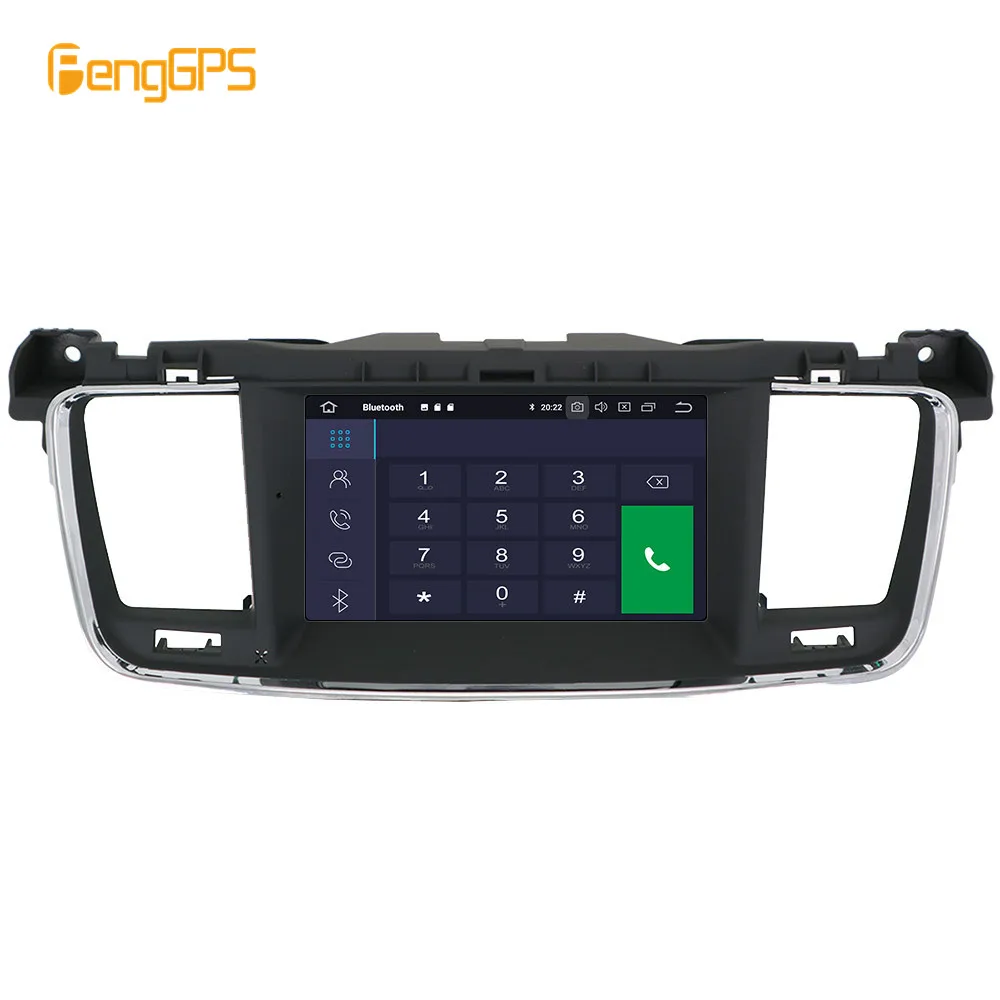 Android 10 64G PX6 для Peugeot 508 1 2011 2018 GPS-навигация автомобильное радио стерео