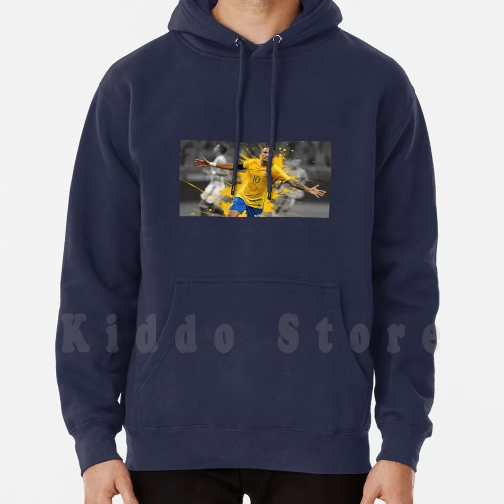 

1 Hoodie Long Sleeve Soccer Brazil