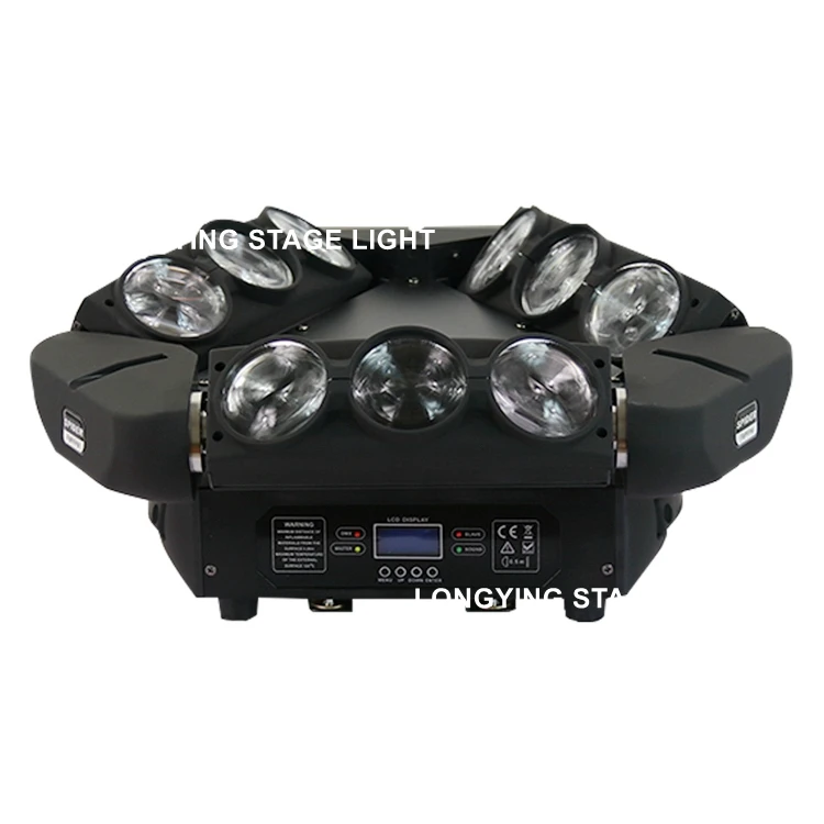 Бесплатная доставка 2 шт./лот копия американский Dj Kaos 9*12 Вт RGBW движущаяся головка